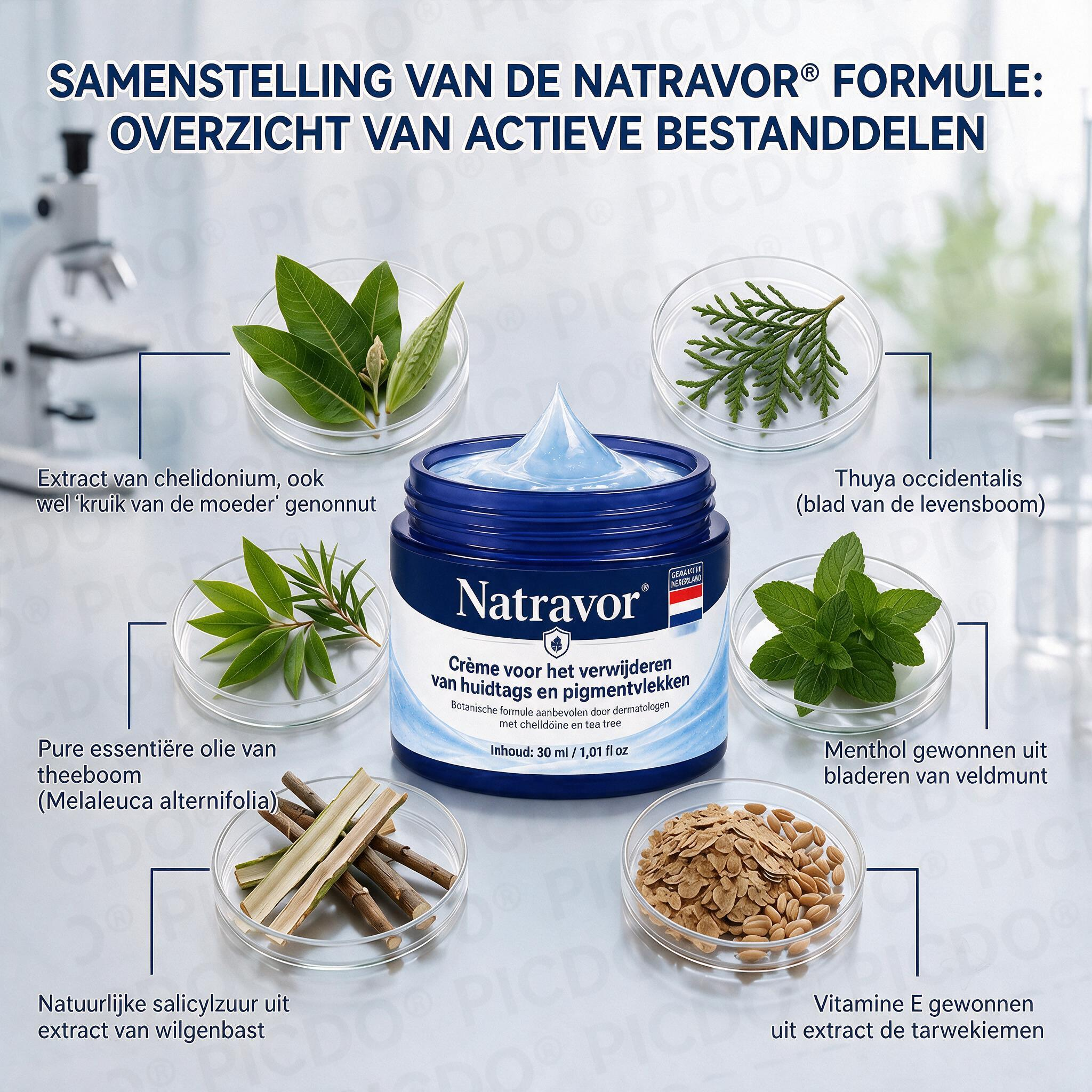 Natravor® Geavanceerde Corrigerende Crème voor Huidflapjes, Moedervlekken & Vlekken – 7 Dagen Zonder Pijn & Zonder Littekens – Geavanceerde Verzorging voor Huidoneffenheden