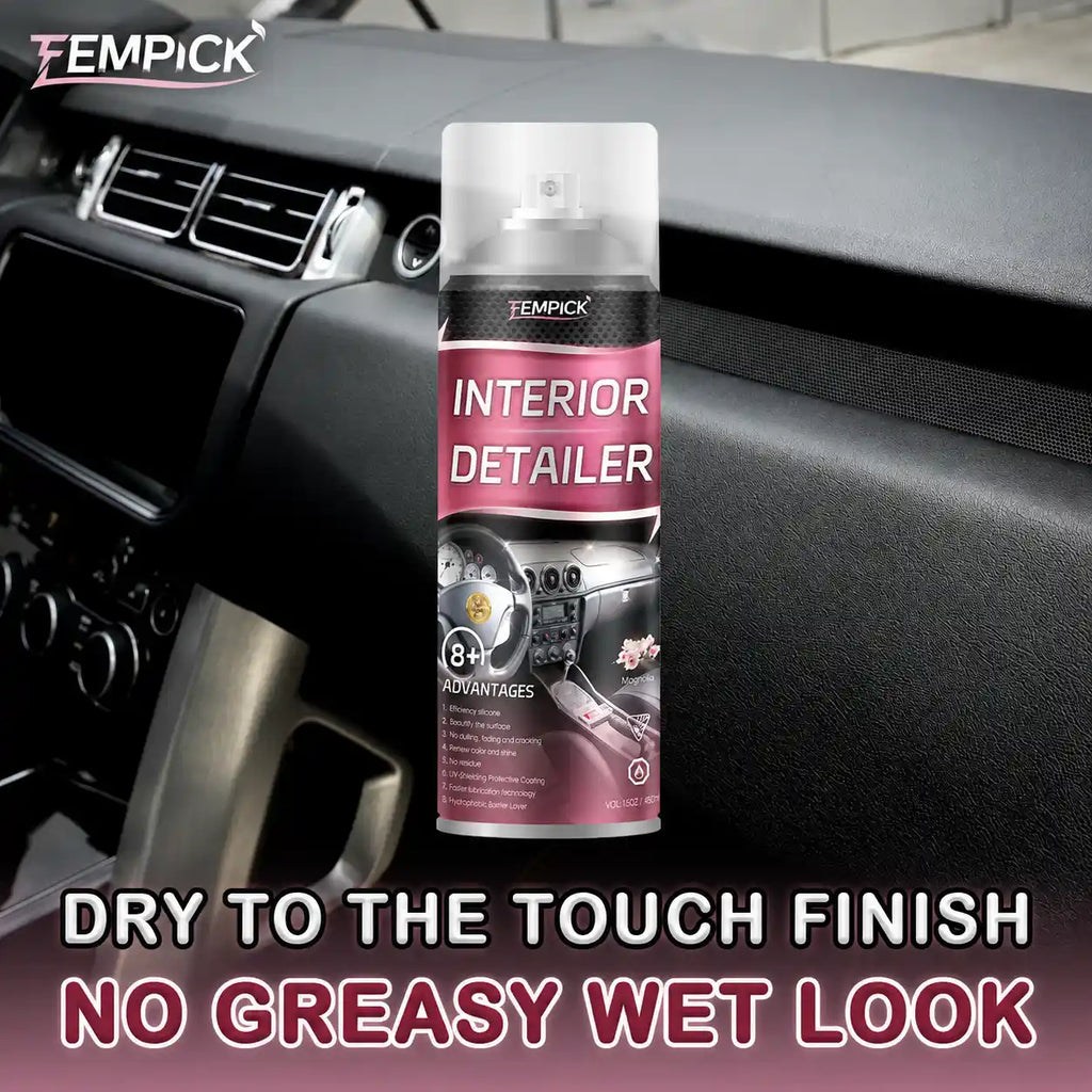 Fempick Ultimate Protection for Vinyl, Rubber, and Plastic Surfaces Car Interior Detailer and Protectant