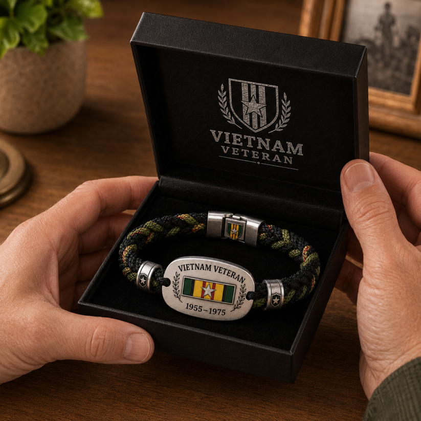 🇺🇸 Vietnam Veteran Tribute Bracelet