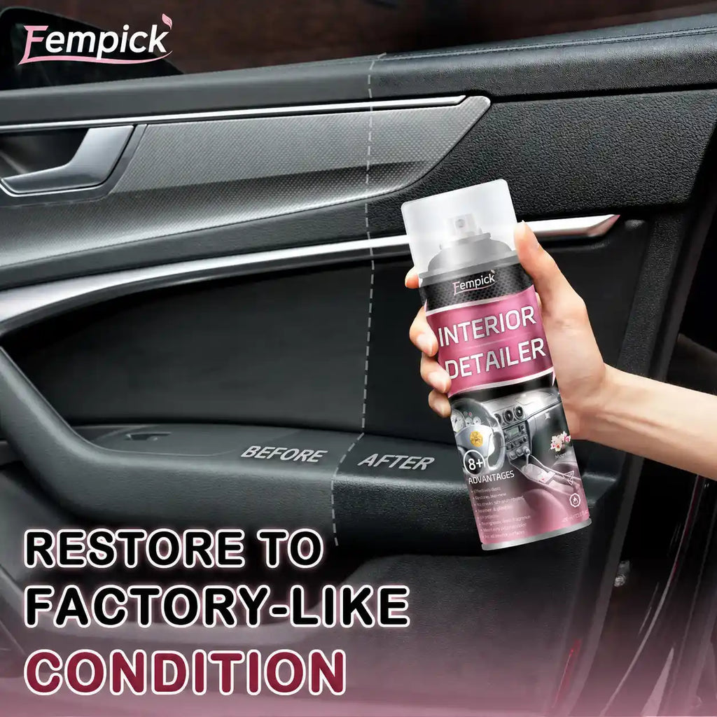 Fempick Ultimate Protection for Vinyl, Rubber, and Plastic Surfaces Car Interior Detailer and Protectant