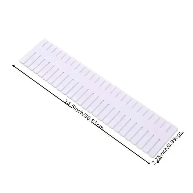 4-Pieces: Adjustable Grid Drawer Dividers