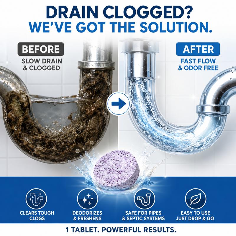 Fempick Powerful Pipe Declogging & Cleaning Tablets