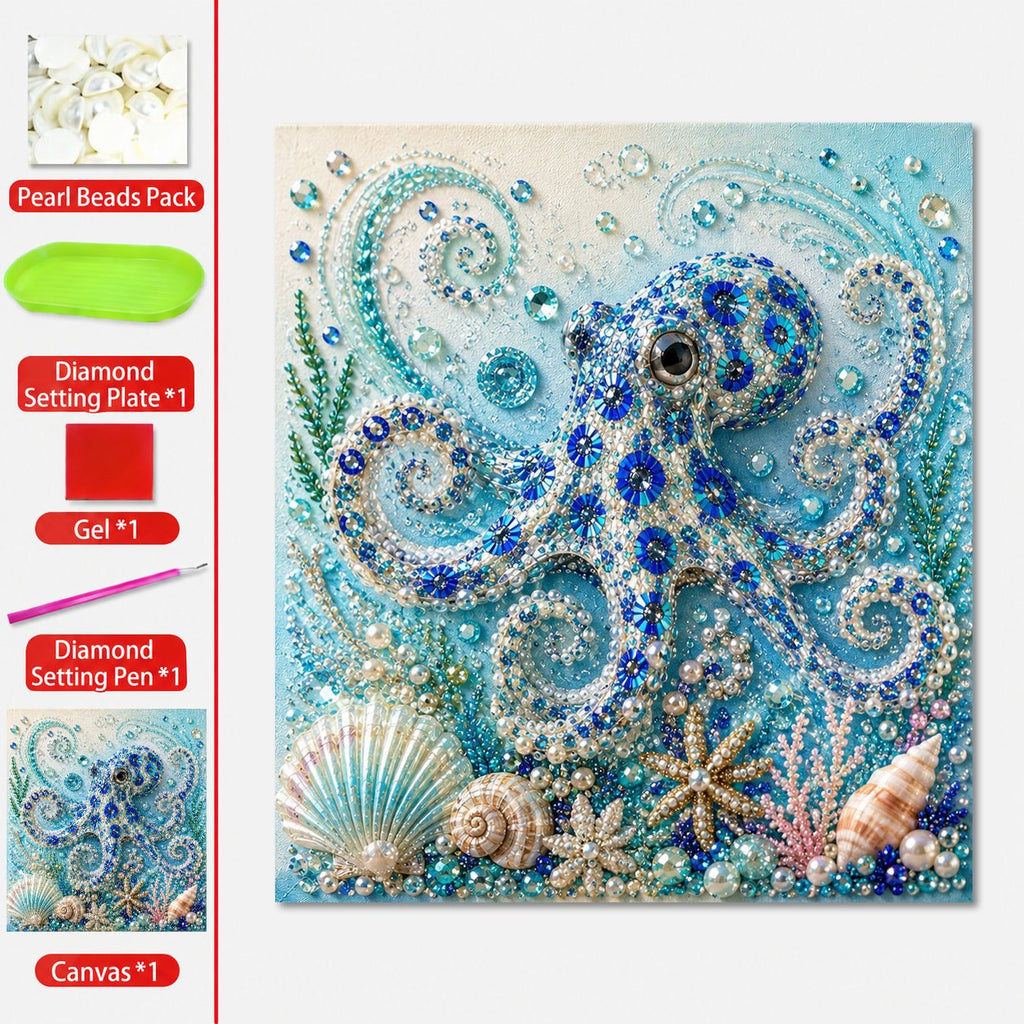 Ocean Theme Pearl Art DIY Kit