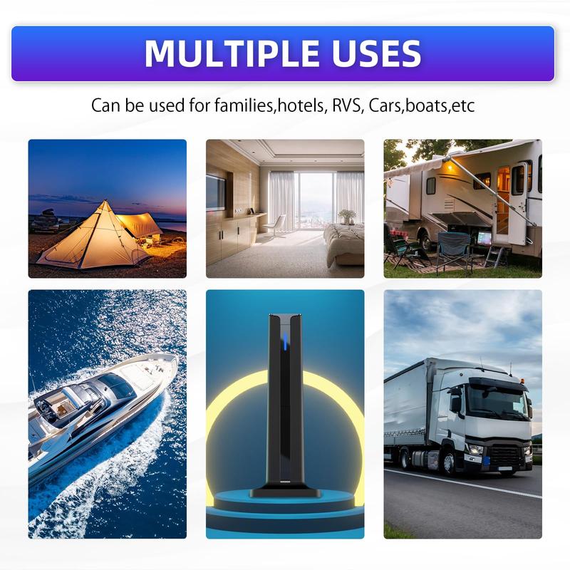Indoor HDTV Antenna – Live Sports, News & Local TV Without Monthly Fees