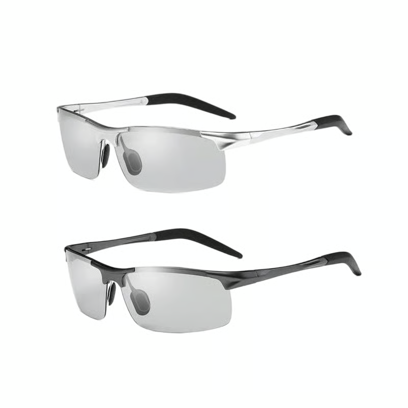 Photochromic Sunglasses with Anti-glare Polarized Lens