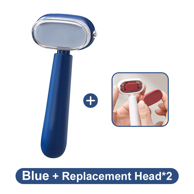 Dual‑Sided Foot Callus Remover, Replaceable Stainless Steel Blade Foot Scraper