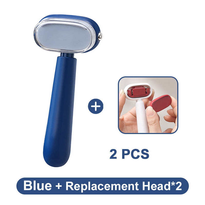 Dual‑Sided Foot Callus Remover, Replaceable Stainless Steel Blade Foot Scraper