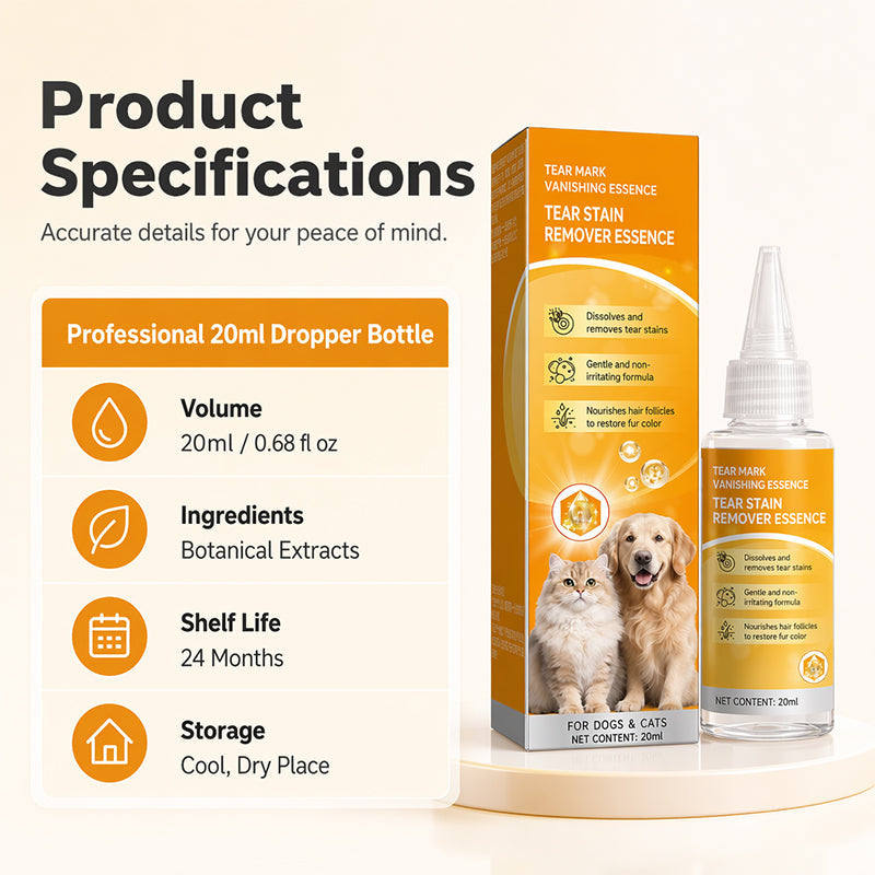 Gentle Pet Eye Stain Remover Essence Nourishing Drops✨